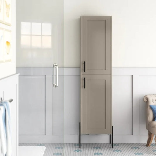 Bathroom Linen Cabinets:18'' W x 71'' H x 14'' D Linen Cabinet