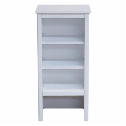 Bathroom Linen Cabinets: 1 Drawer Bathroom Linen Cabinet with 4 Open Shelves