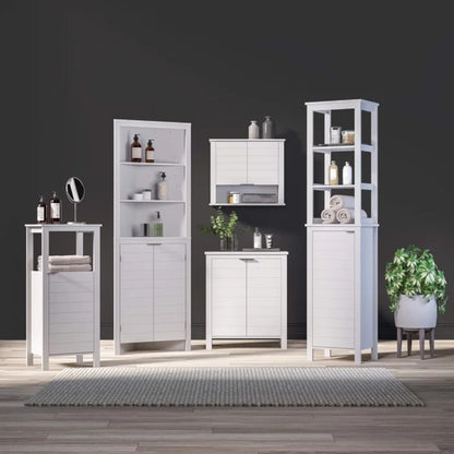 Bathroom Linen Cabinets: 23.31'' W x 63.88'' H x 11.19'' D Linen Cabinet