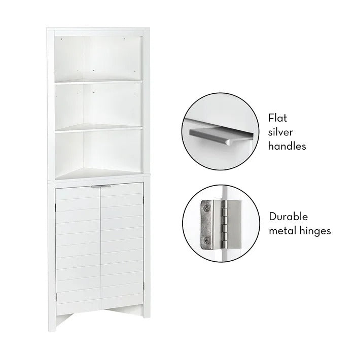 Bathroom Linen Cabinets: 23.31'' W x 63.88'' H x 11.19'' D Linen Cabinet
