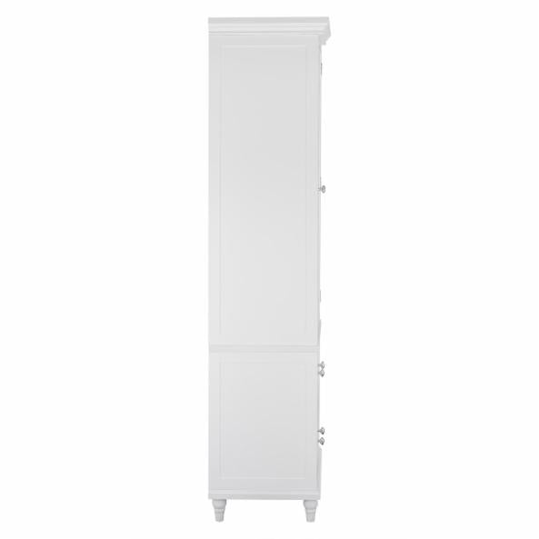Bathroom Linen Cabinets: 2 Drawer Bathroom Linen Tower