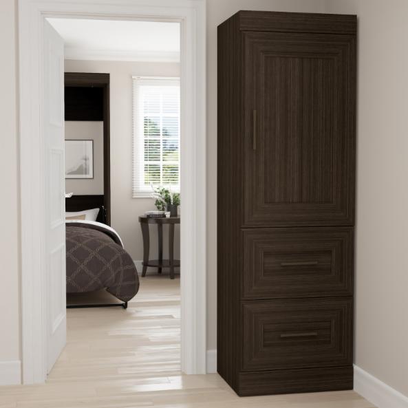 Bathroom Linen Cabinets: 2 Drawer Storage Cabinet