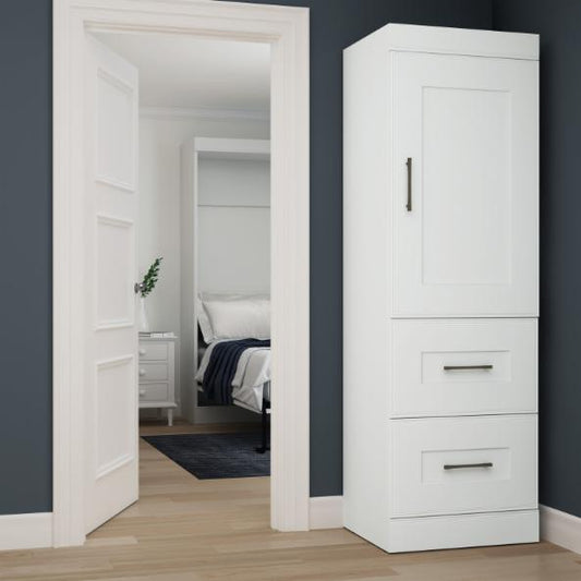 Bathroom Linen Cabinets: 2 Drawer Storage Cabinet