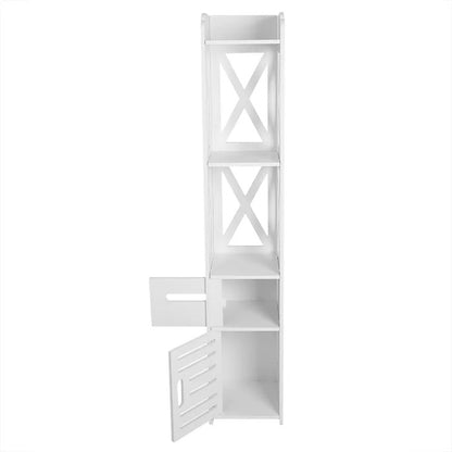 Bathroom Linen Cabinets:8.85'' W x 47.24'' H x 8.66'' D Linen Cabinet