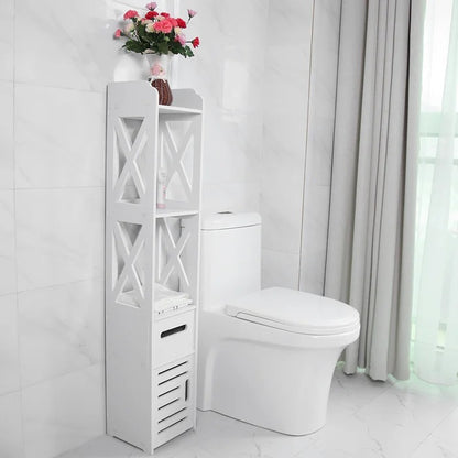 Bathroom Linen Cabinets:8.85'' W x 47.24'' H x 8.66'' D Linen Cabinet