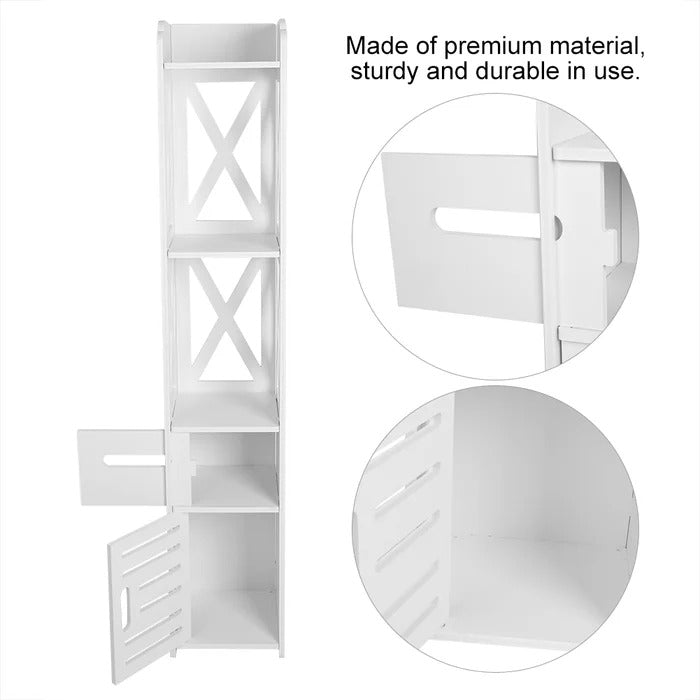 Bathroom Linen Cabinets:8.85'' W x 47.24'' H x 8.66'' D Linen Cabinet