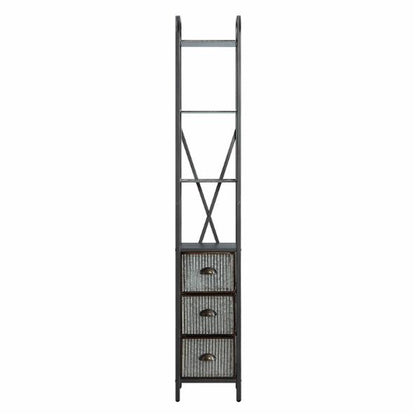 Bathroom Linen Cabinets: Bathroom Linen Tower with 3 Drawers