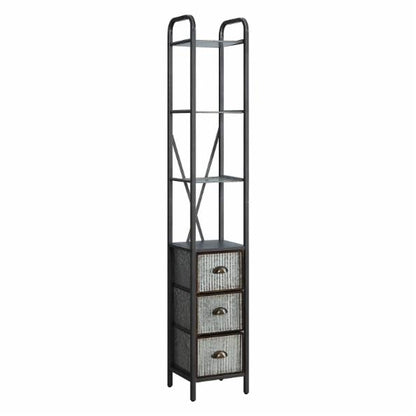 Bathroom Linen Cabinets: Bathroom Linen Tower with 3 Drawers
