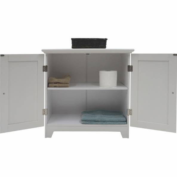 Bathroom Linen Cabinets: Double Door Cabinet