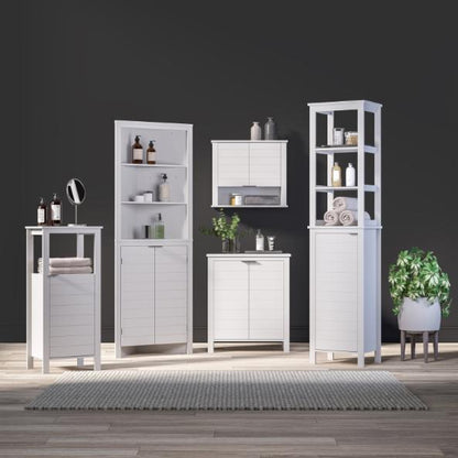 Bathroom Linen Cabinets: White Linen Cabinet