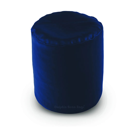 Bean Bag : ROUND PUFFY BEAN BAG-N.BLUE-FILLED (With Beans)