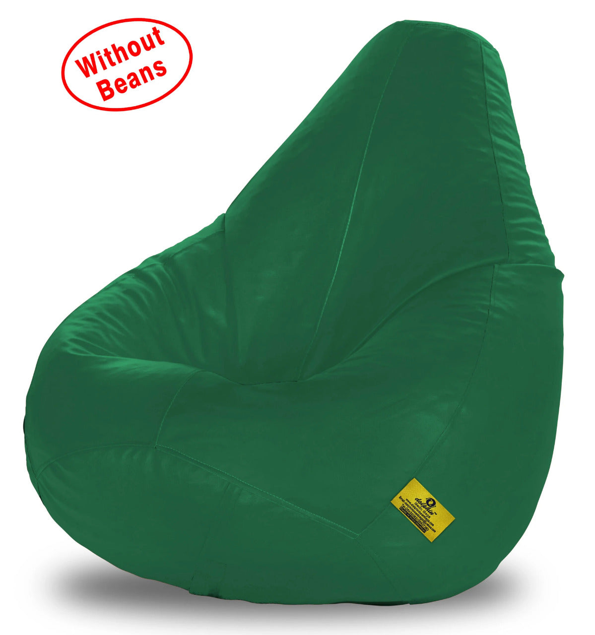 Bean Bag: XXXL Bean Bag Bottel Green Cover (Without Beans)