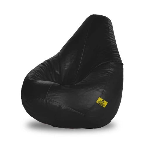 Bean Bag : XL BEAN BAG-BLACK - Filled (With Beans)