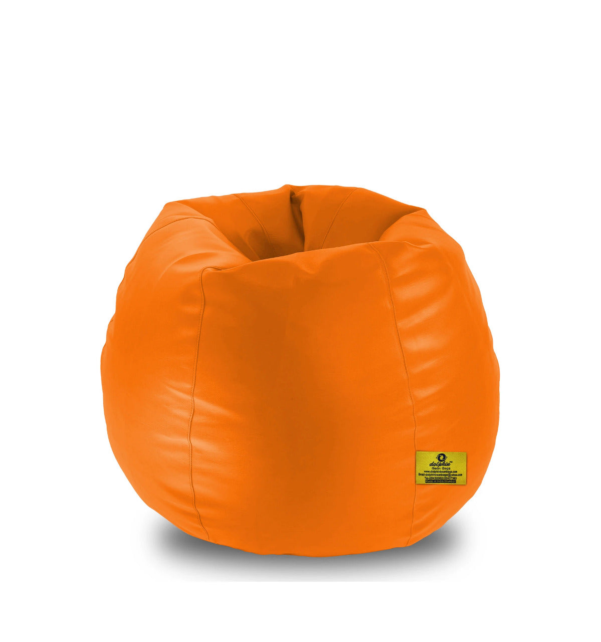 Bean Bag : XL BEAN BAG-Orange - Filled (With Beans)