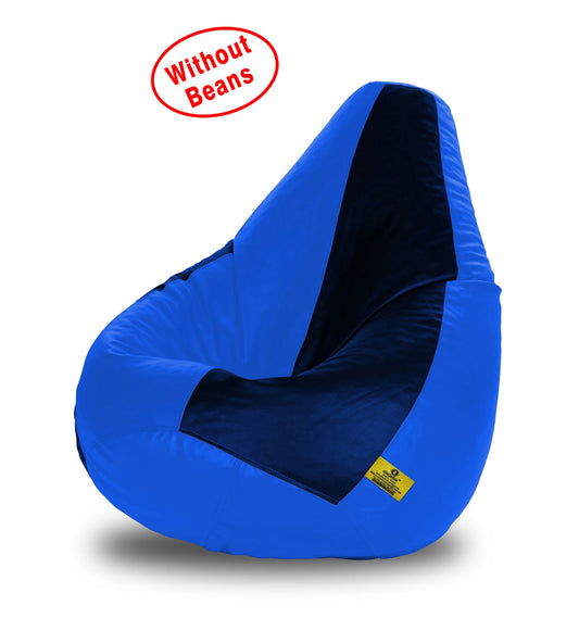 Bean Bag XL N.BLUE&R.BLUE BEAN BAG-COVER (Without Beans)