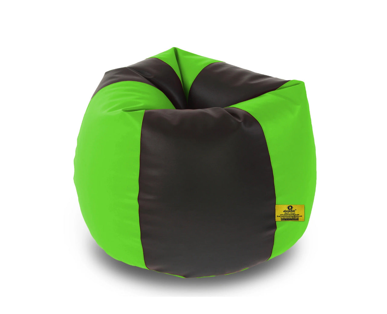 Bean Bag : 2XL BLACK&F.GREEN BEAN BAG-FILLED(With Beans)