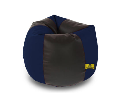 Bean Bag : 2XL BLACK&N.BLUE BEAN BAG-FILLED(With Beans)