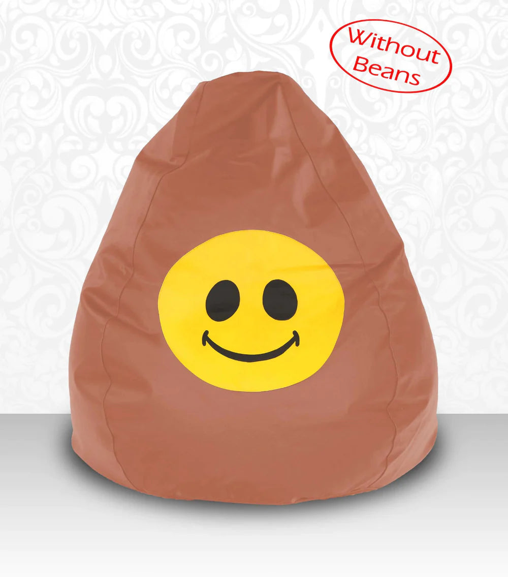 Bean Bag: XXL Bean Bag Cute-Smiley-Cover (Without Beans)