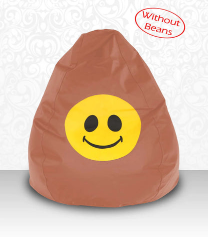 Bean Bag: XXL Bean Bag Cute-Smiley-Cover (Without Beans)