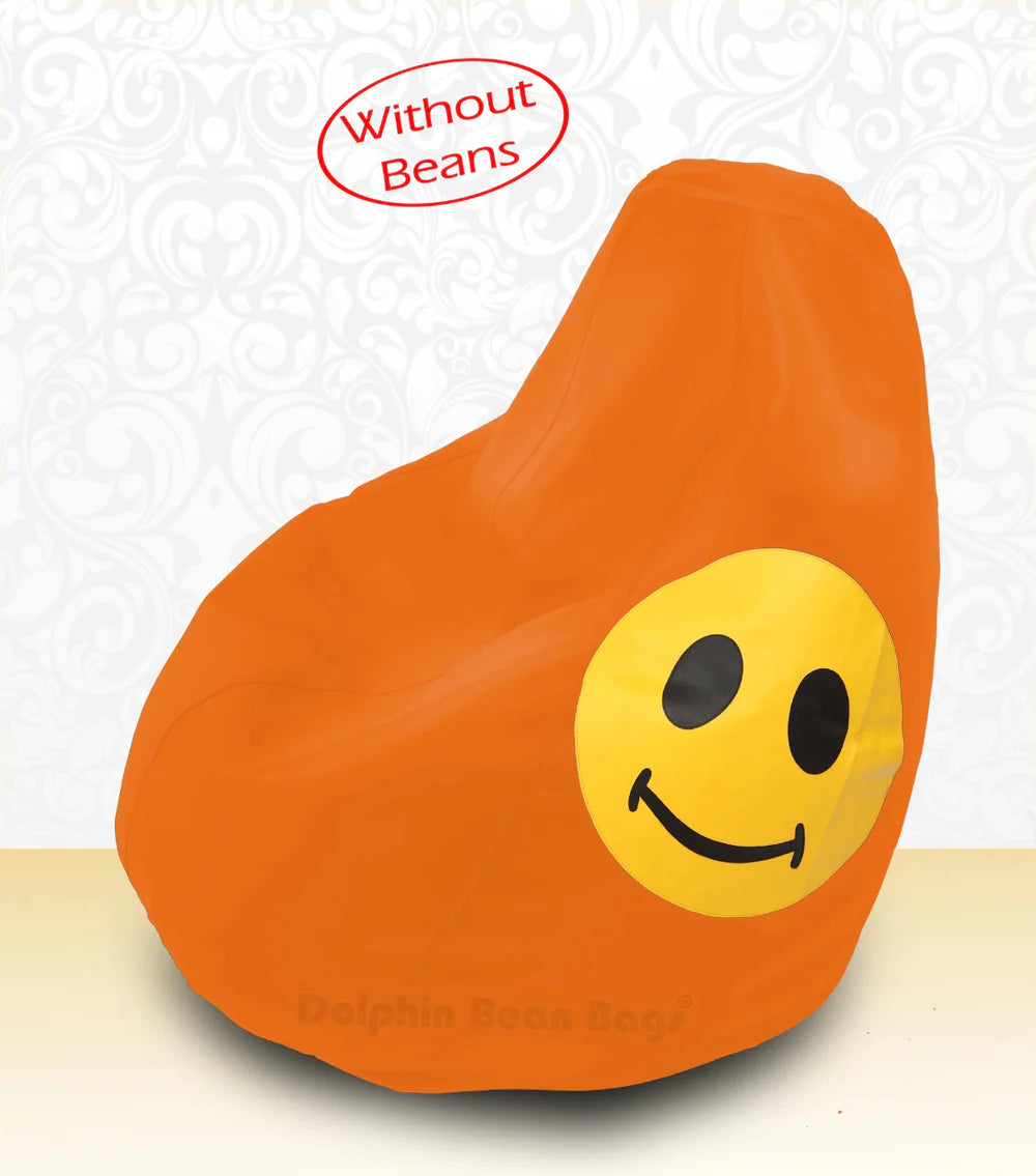 Bean Bag: XXL Bean Bag Cute-Smiley-Cover (Without Beans)