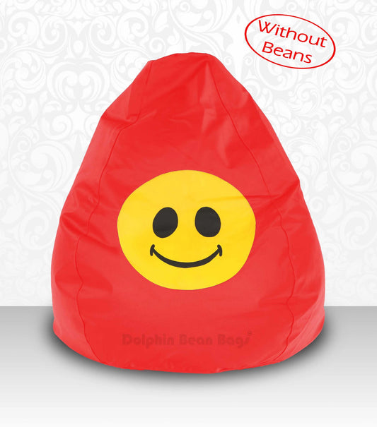 Bean Bag: XXL Bean Bag Cute-Smiley-Cover (Without Beans)