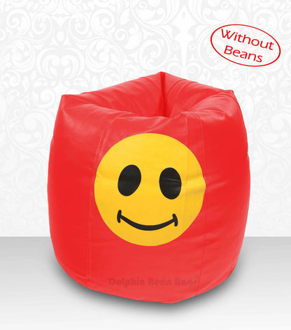 Bean Bag: XXL Bean Bag Cute-Smiley-Cover (Without Beans)