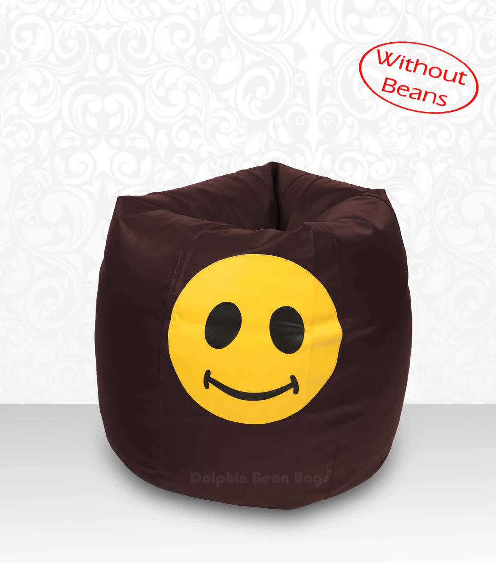 Bean Bag: XL Bean Bag Cute-Smiley-Cover (Without Beans)