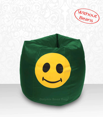 Bean Bag: XL Bean Bag Cute-Smiley-Cover (Without Beans)