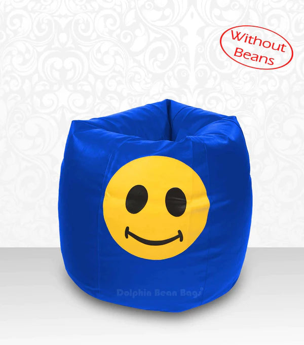Bean Bag: XL Bean Bag Cute-Smiley-Cover (Without Beans)