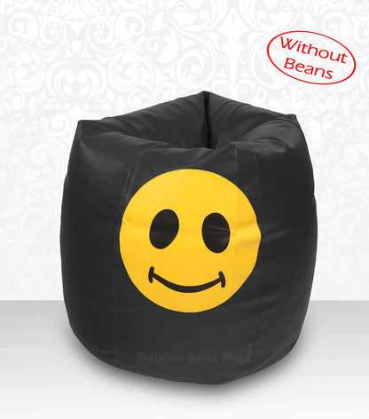 Bean Bag: XL Bean Bag Cute-Smiley-Cover (Without Beans)