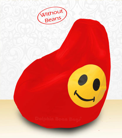Bean Bag: XXL Bean Bag Cute-Smiley-Cover (Without Beans)