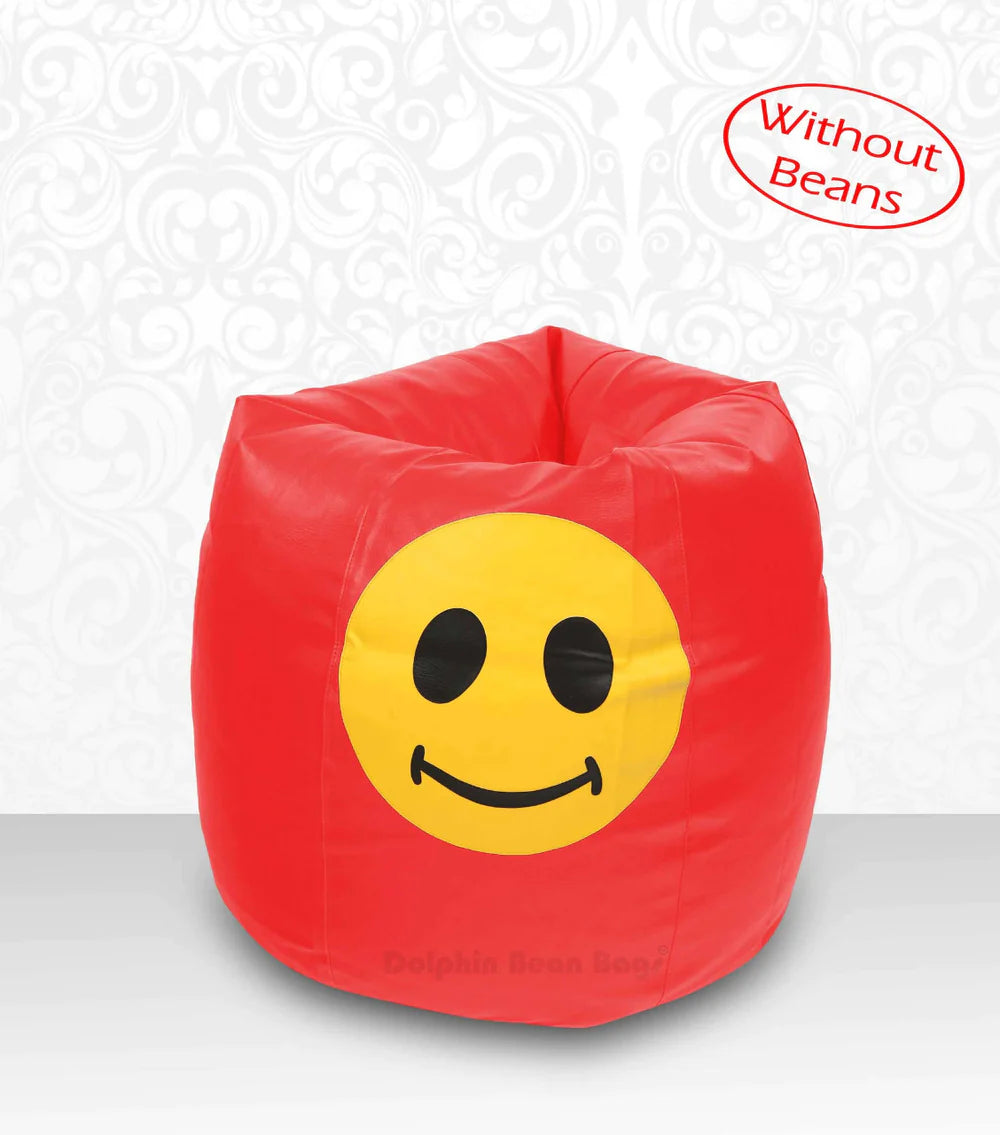 Bean Bag: XL Bean Bag Cute-Smiley-Cover (Without Beans)