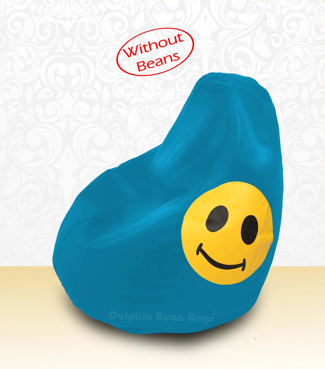Bean Bag: XL Bean Bag Cute-Smiley-Cover (Without Beans)