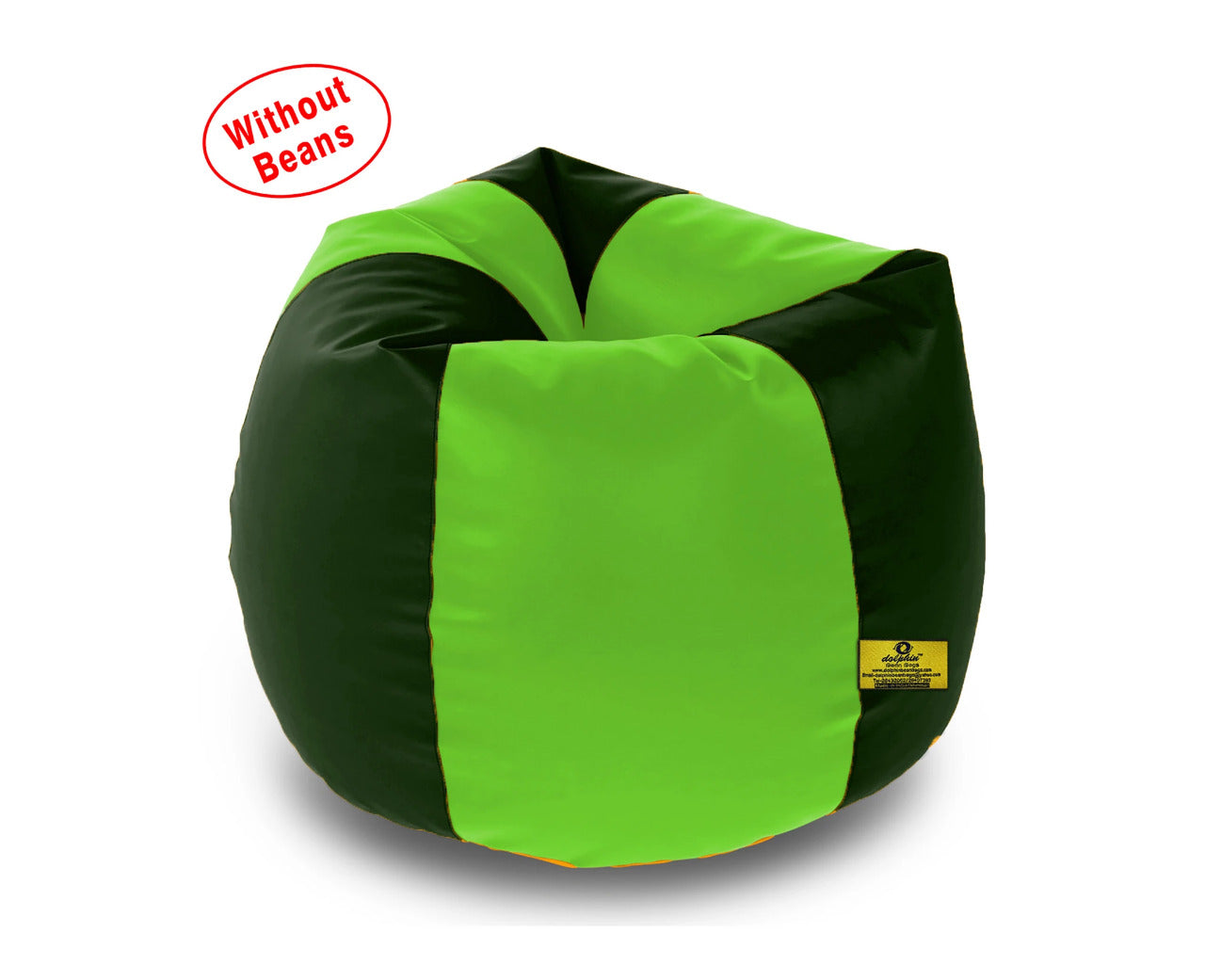 Bean Bag XXL F.GREEN&B.GREEN BEAN BAG-COVERS(Without Beans)