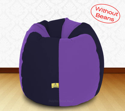 Bean Bag XXL BLACK PURPLE-FABRIC-COVERS(WITHOUT BEANS)