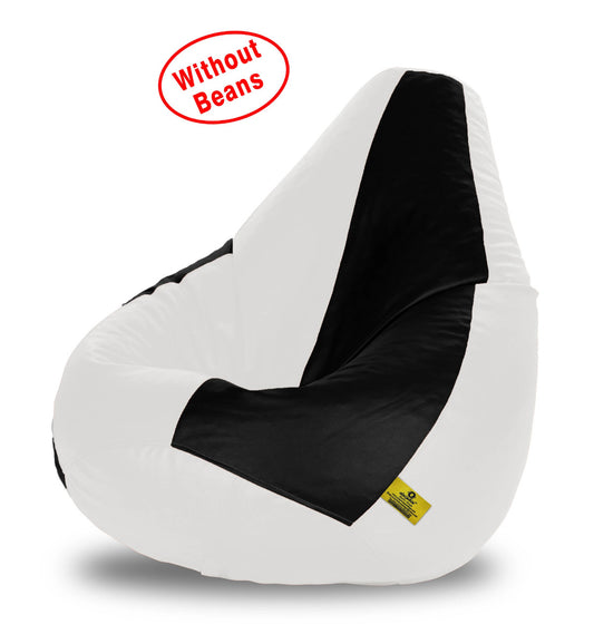 Bean Bag XXXL BLACK&WHITE BEAN BAG-COVER (Without Beans)