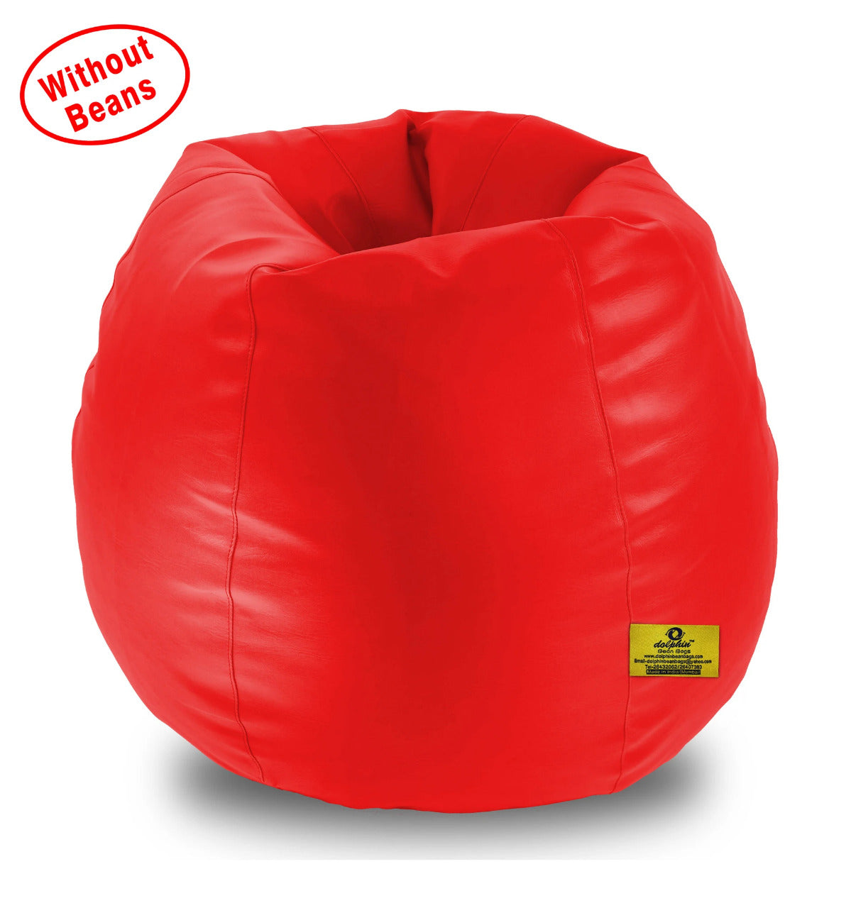 BEAN BAG : XXL BEAN BAG-Red-COVER