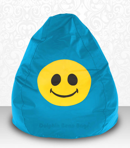 Bean Bag: XXXL Bean Bag Cute-Smiley-COVERS