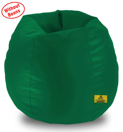 Bean Bag: XXXL Bean Bag Bottel Green Cover (Without Beans).