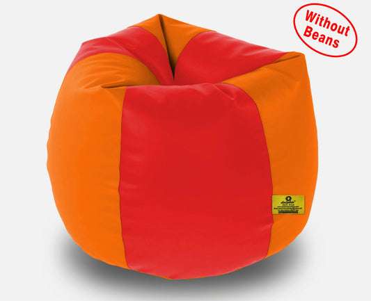 Bean Bag XXXL RED&ORANGE BEAN BAG-COVERS(Without Beans)