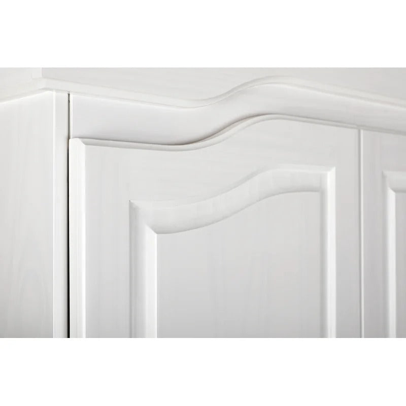 4 Door Wardrobe: Beautiful 4 Door Solid Wood Wardrobe