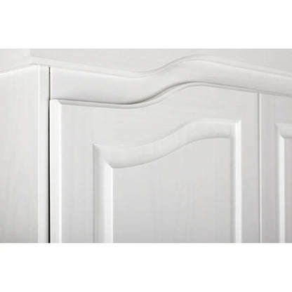 4 Door Wardrobe: Beautiful 4 Door Solid Wood Wardrobe