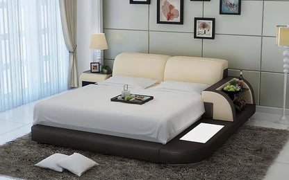 Bed HUNK Platform Bed with Storage