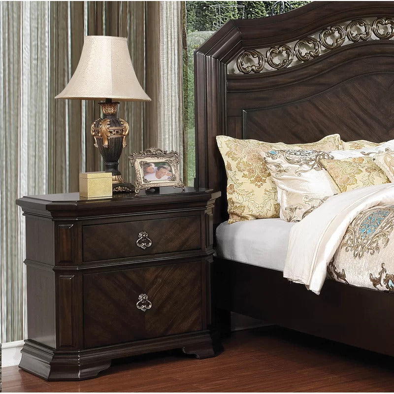 Bedroom Set: Beautiful Upholstered Configurable Bedroom Set