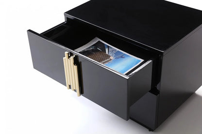 Bedroom Set : Black & Gold Bedroom Set