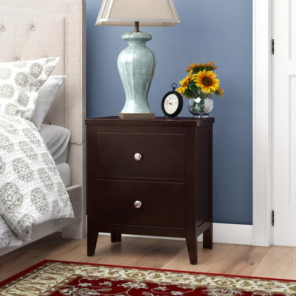 Bedroom Set: Dark Cappuccino Configurable Bedroom Set