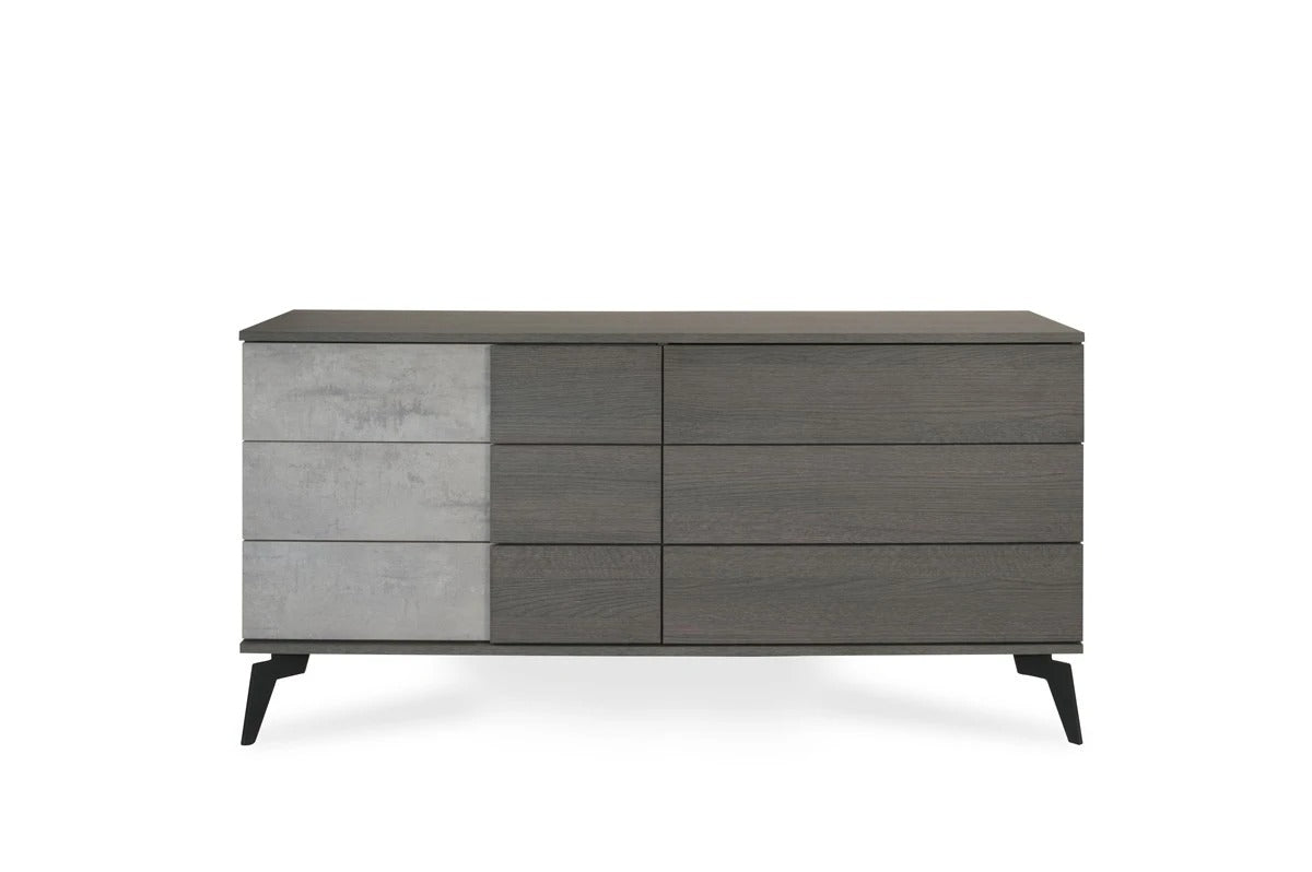 Bedroom Set: Vanity Contemporary White Bedroom Set