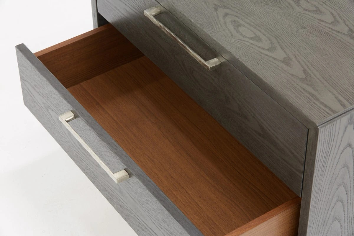 Bedroom Set: Grey Wash Bedroom Set