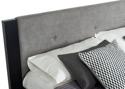 Bedroom Set: Grey & Black Bedroom Set