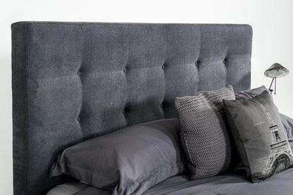 Bedroom Set: Grey & Walnut Bedroom Set